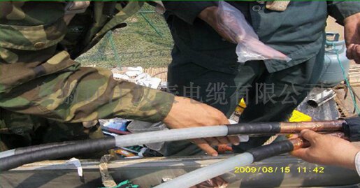 高壓電纜中間頭制作之安裝應力管